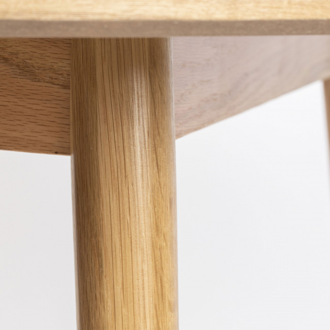 Fabio - Table à manger ronde en bois ø120cm