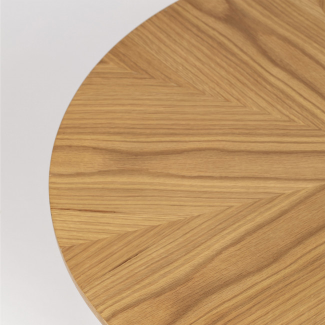 Fabio - Table basse d'appoint ronde en bois ø80cm