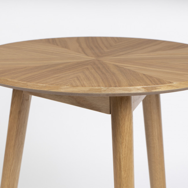 Fabio - Table d'appoint ronde en bois ø50cm