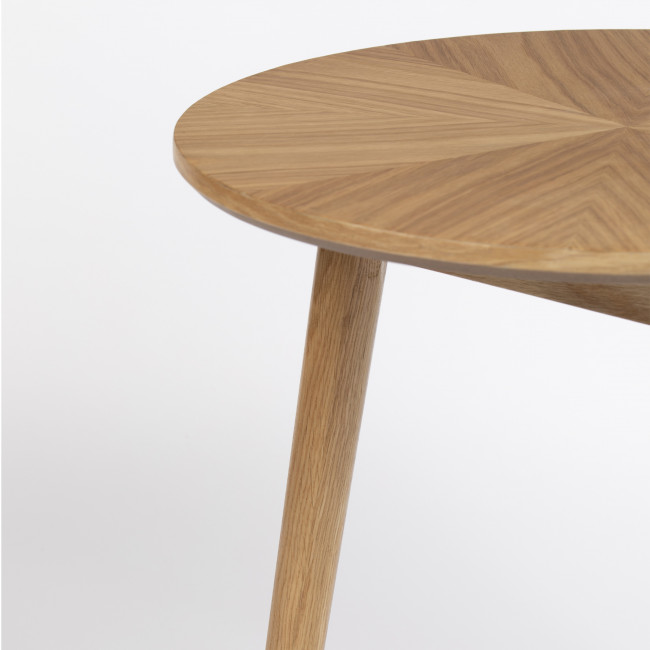 Fabio - Table d'appoint ronde en bois ø50cm