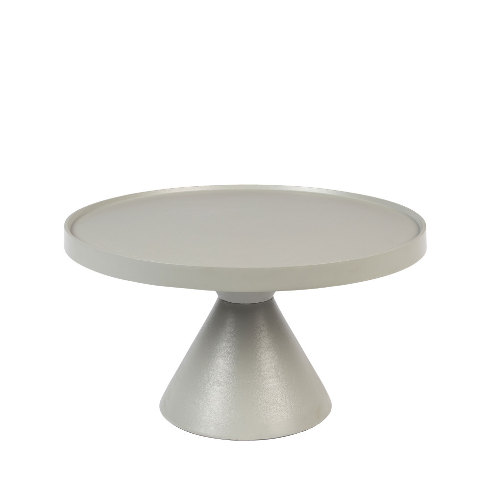 Floss - Table basse en métal ø60cm - Couleur - Gris