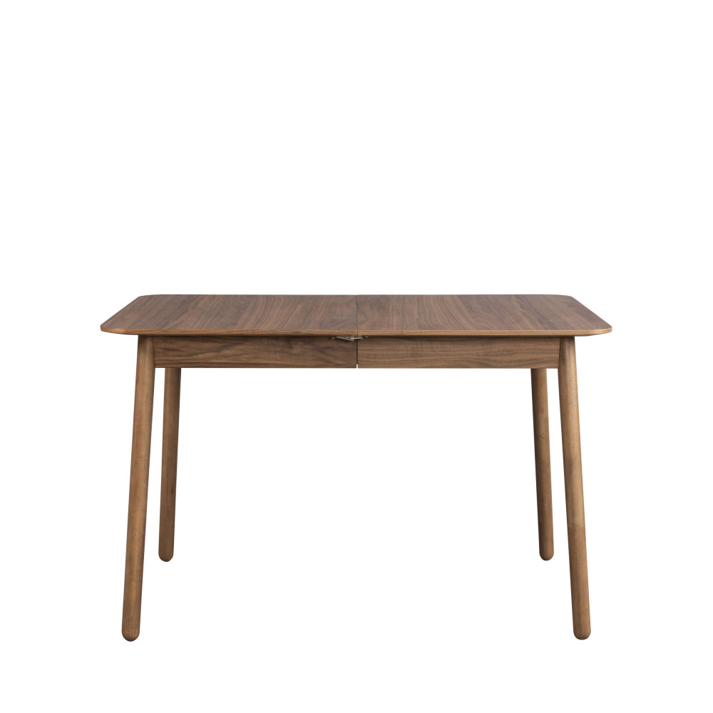 Glimps - Table à manger extensible 120-162x80cm bois - Couleur - Bois foncé