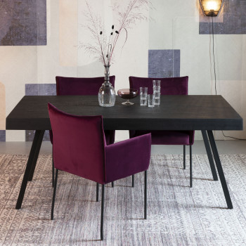 Table à manger teck recyclé 160x78 Suri de Dutchbone