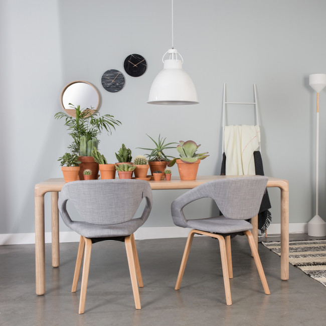 Table à manger bois frène 220x90 Storm