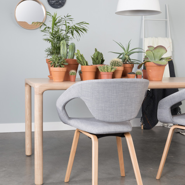 Table à manger bois frène 220x90 Storm