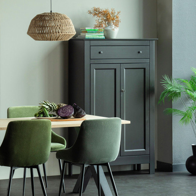 Armoire vintage pin massif Eva