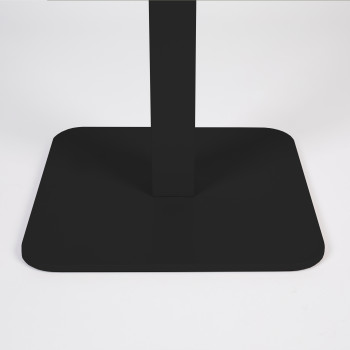 Vondel - Table à manger de jardin bistrot en métal 71x71cm