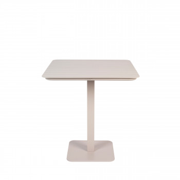 Vondel - Table à manger de jardin bistrot en métal 71x71cm