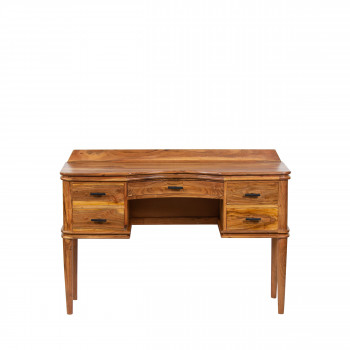 Boudoir - Coiffeuse 5 tiroirs en bois