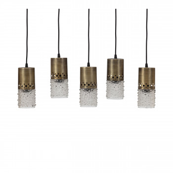 Sprinkle - Suspension 5 spots en métal