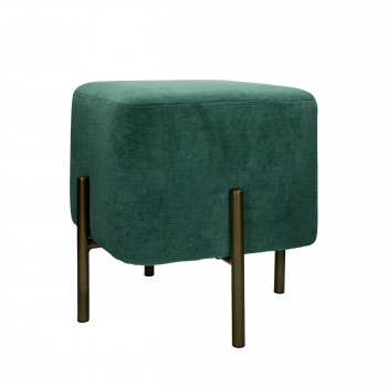 Kika - Pouf carré en velours