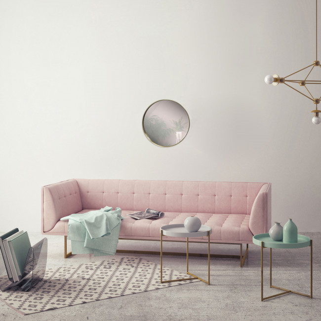 Cléo - Miroir rond ø30 cm