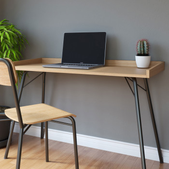 Bureau design métal et bois Rayburn