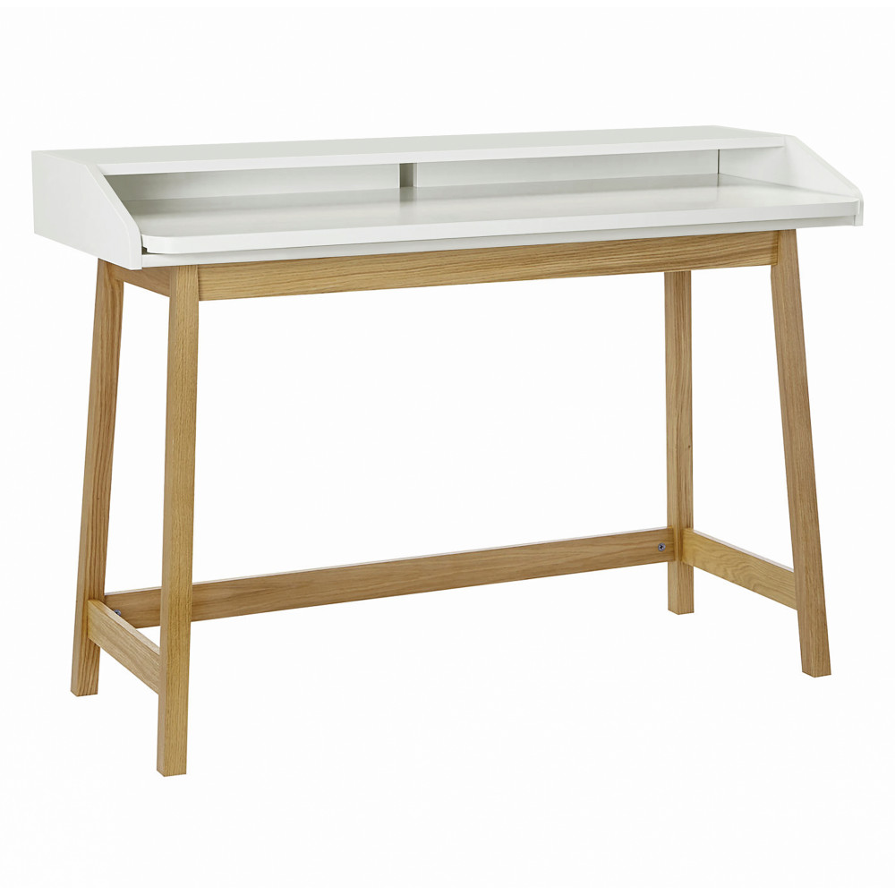 st james - bureau design compact - couleur - blanc