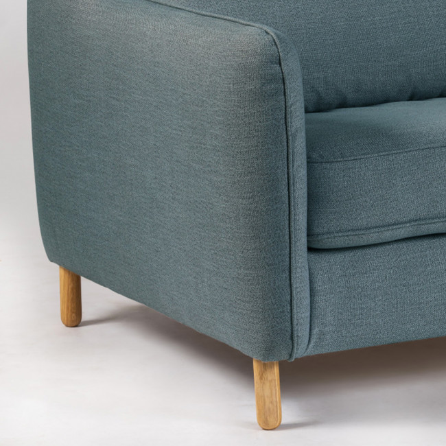 Vornay - Canapé convertible 3 places en tissu