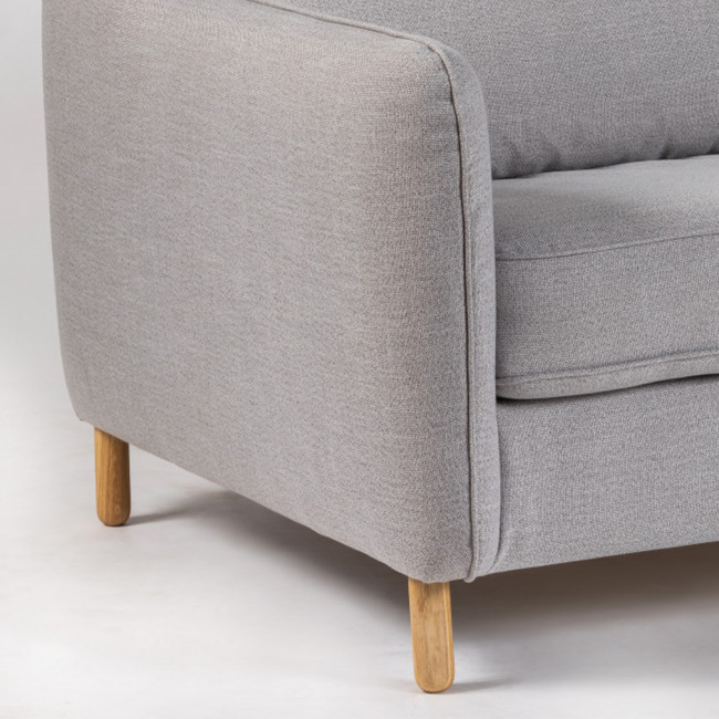 Vornay - Canapé convertible 3 places en tissu