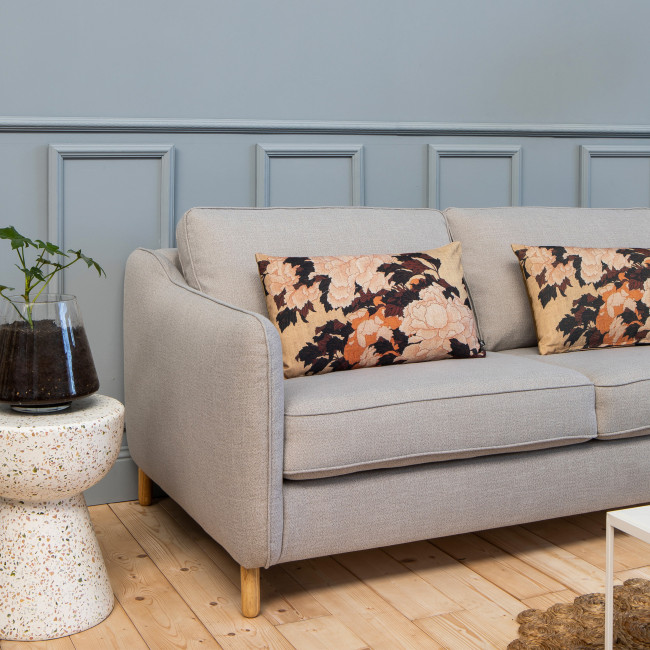 Vornay - Canapé convertible 3 places en tissu