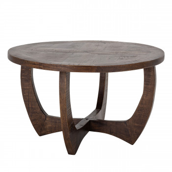 Jassy - Table basse ronde en bois ø75cm