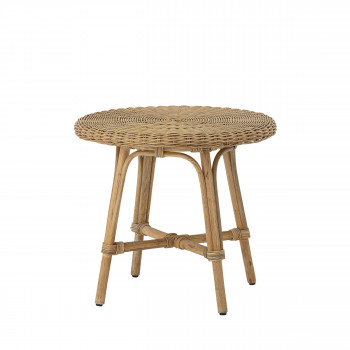 Hortense - Table d'appoint ronde en rotin ø53cm