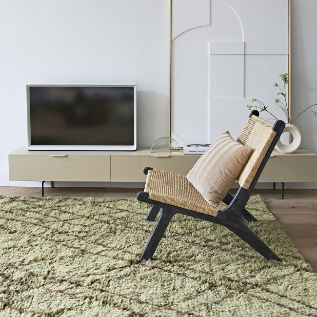 Tambunan - Fauteuil lounge en cannage
