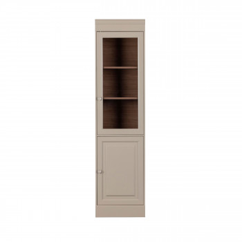 Chow - Vitrine 2 portes en bois