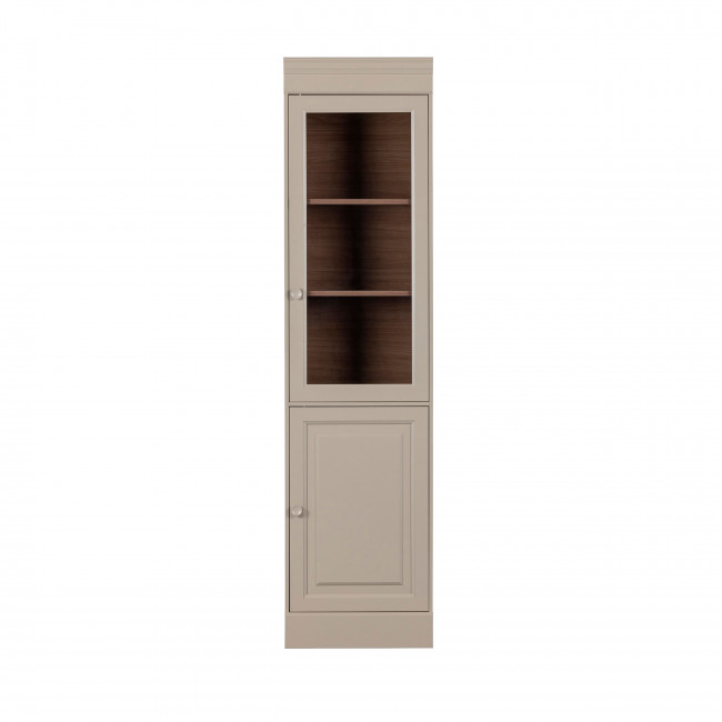 Chow - Vitrine 2 portes en bois