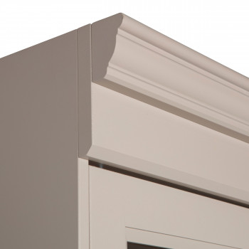 Chow - Vitrine 2 portes en bois