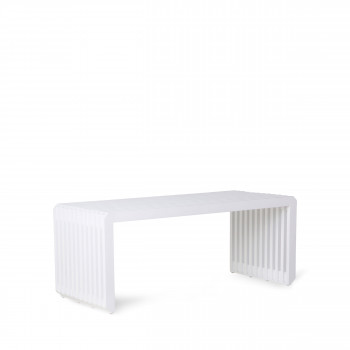 Boskoop - Banc à lattes en bois 96cm