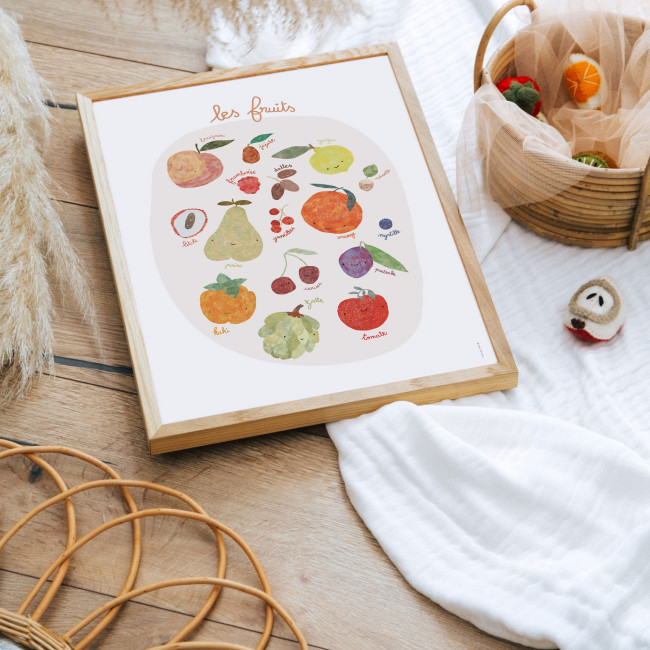 Salade de fruits - Affiche en papier