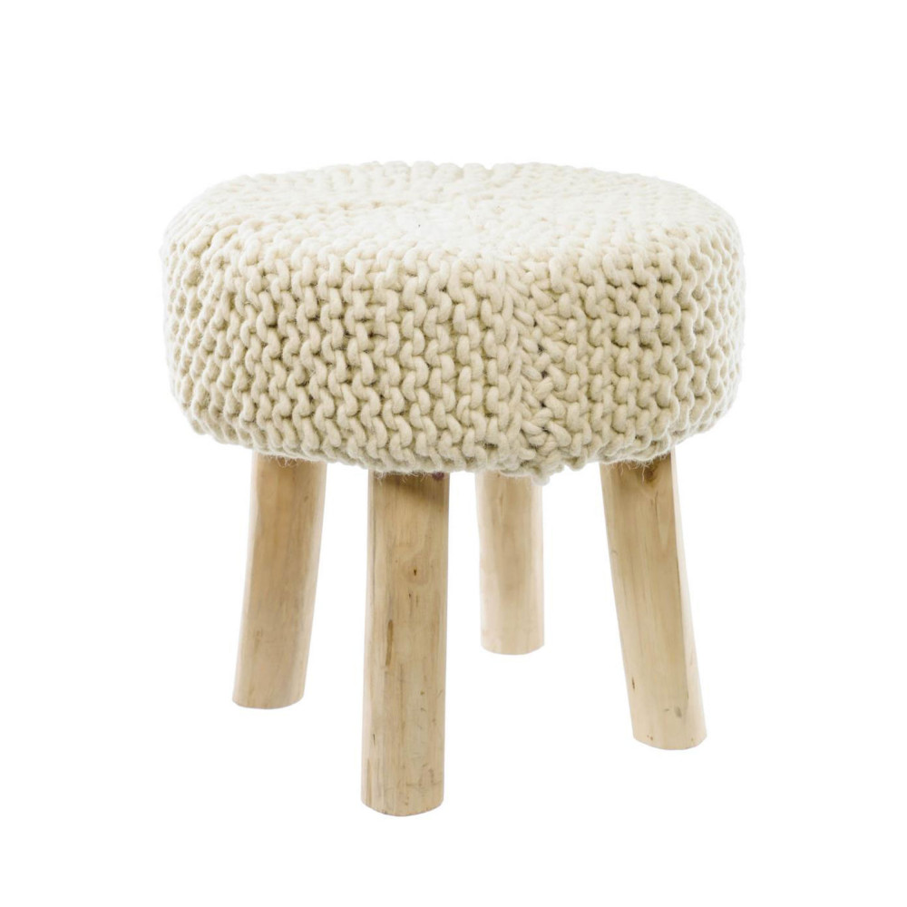 Repose-pieds rond en bois Petit tabouret nordique pour la maison l'entrée la chambre à coucher 28 x 28 x 25 cm le salon Repose-pieds rond en bois Petit tabouret nordique pour la maison l'entrée la chambre à coucher 28 x 28 x 25 cm le salon