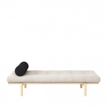 Next Daybed – Méridienne en bois naturel et tissu