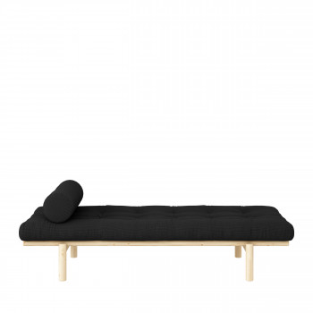 Next Daybed – Méridienne en bois naturel et tissu