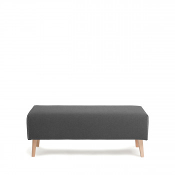 Dyla - Banc en bois et tissu