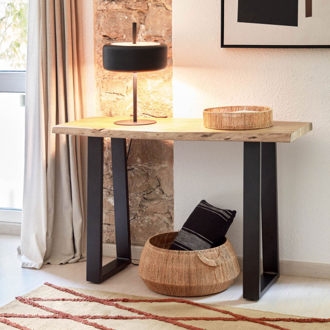 Alaia - Console en bois et métal