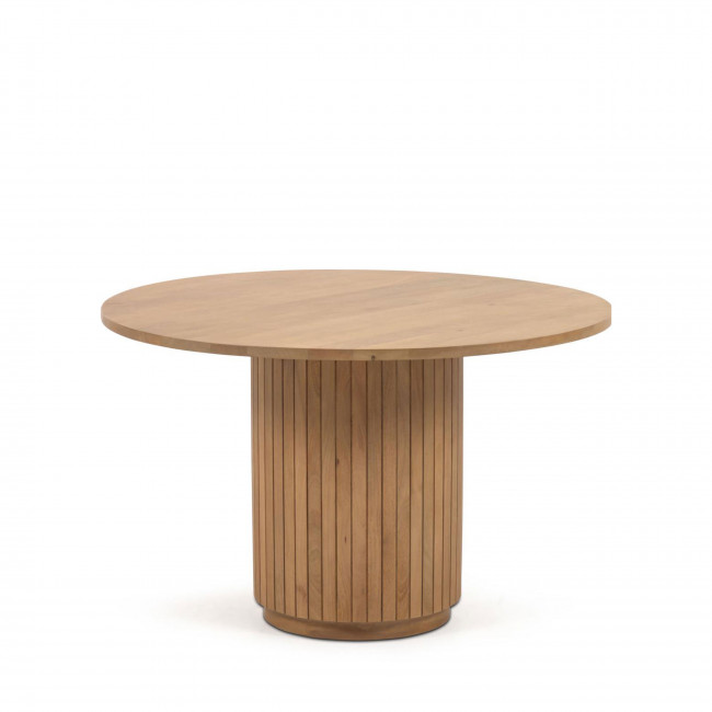 LICIA - Table à manger ronde en bois  ø120cm