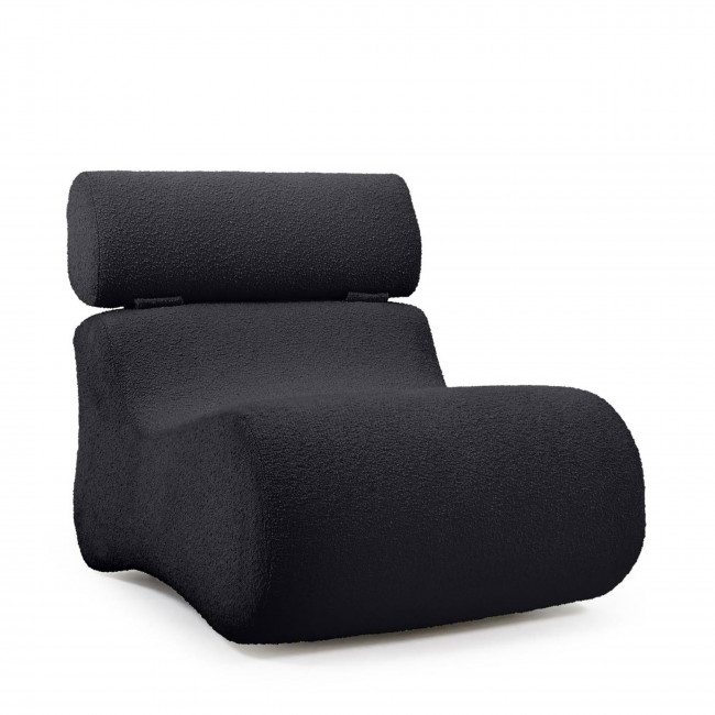 Club - Fauteuil design en bouclette