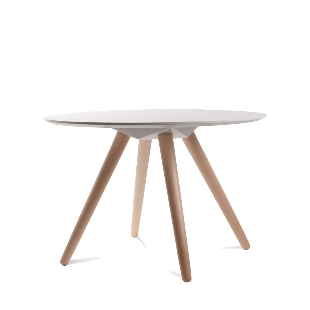 table basse en bois massif scandinave bee large