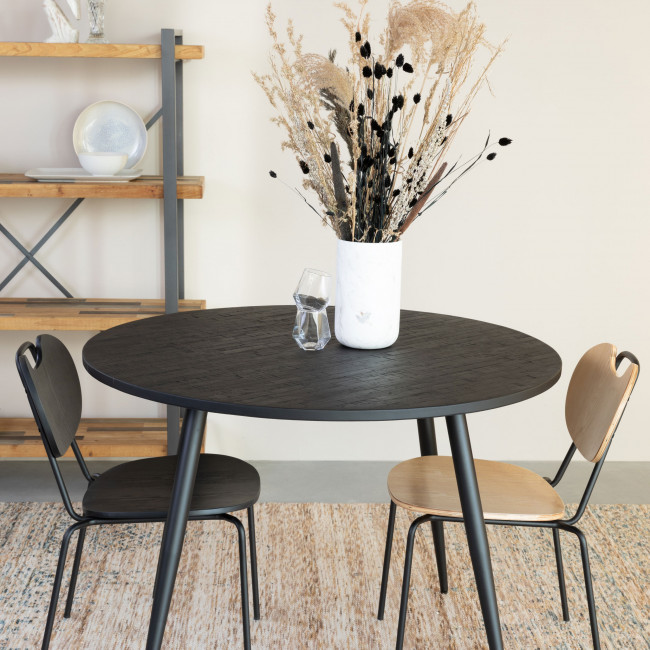 Mo  - Table à manger en bois ø110cm