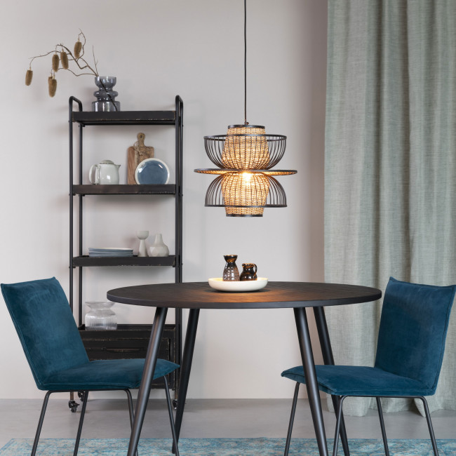 Mo  - Table à manger en bois ø110cm