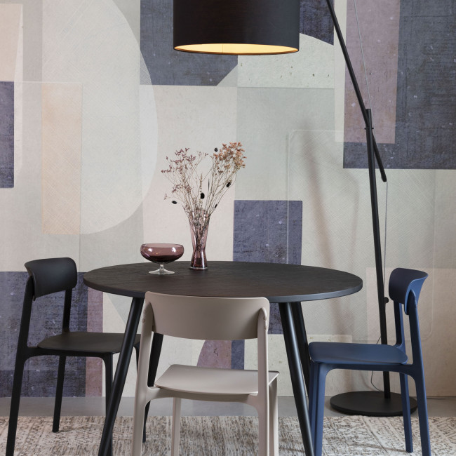 Mo  - Table à manger en bois ø110cm