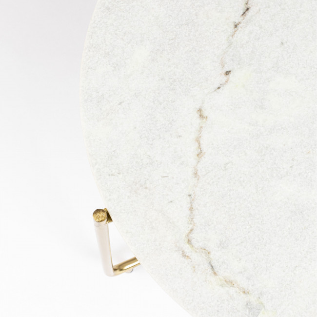 Timpa - Table basse en marbre ø70cm