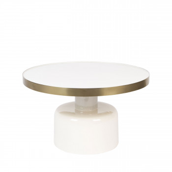 Glam - Table basse design en métal ø60cm