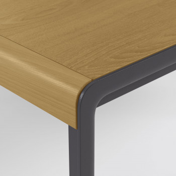 Nadyria - Table à manger extensible 120-160x80cm