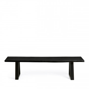 Alaia - Banc en bois d’acacia et métal L160cm