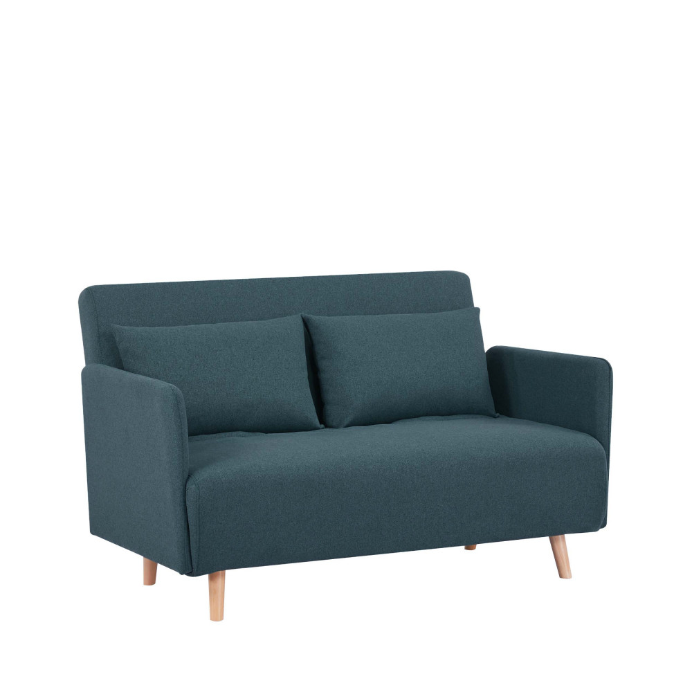 Canapé droit 2 places Tissu Pas cher Design Confort