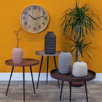Pure - Horloge murale ronde en bois ø40cm