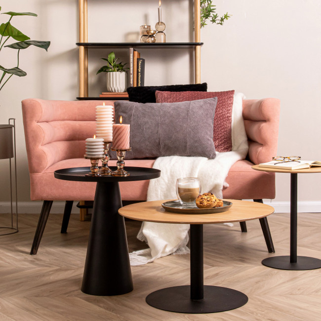 Force - Table d'appoint en aluminium ø43x48,5cm