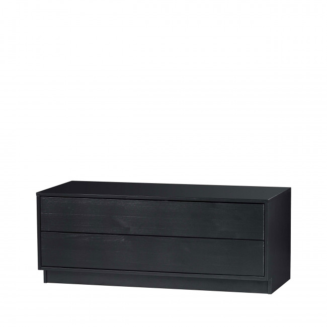 Finca - Meuble TV en bois massif de pin L100cm