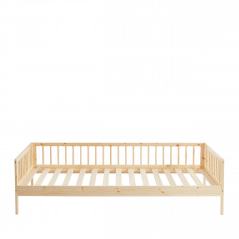 Sasha - Cadre de lit pour enfant en bois massif 90x190cm