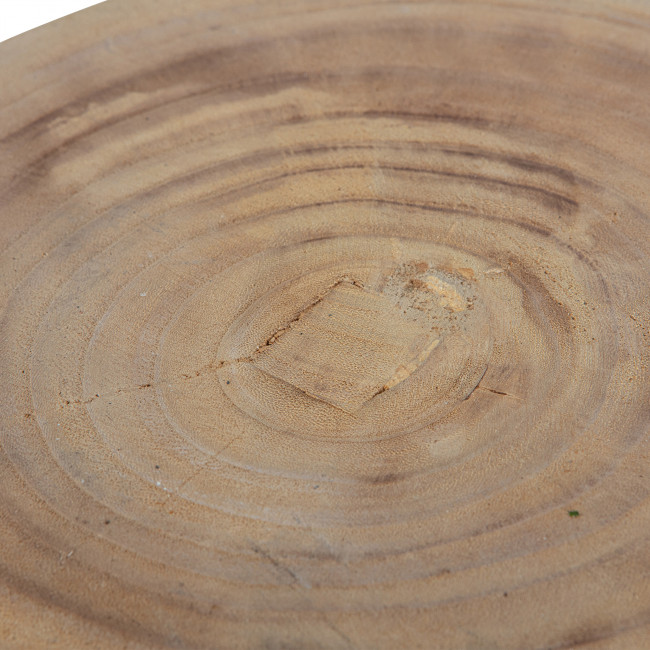 Bikkel - Tabouret en bois ø28cm